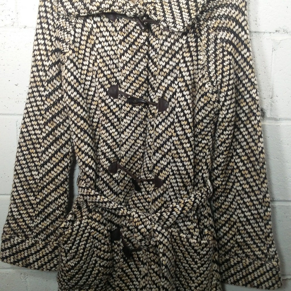 Anthropologie Sparrow | Knit Duffle Coat L